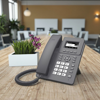 Téléphone IP 802.3af PoE double Port réseau VoIP SIP V2 2 lignes SIP clés DSS extensibles gestion des appels conférence à 3 voies modèle S13