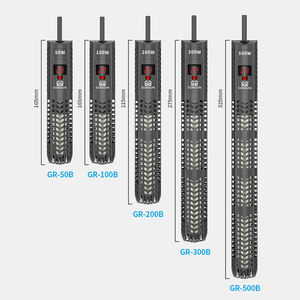 Chauffe-<span class=keywords><strong>eau</strong></span> d'<span class=keywords><strong>aquarium</strong></span> en verre réglable de 50W à 500W, de luxe, haute puissance, écologique, pour aquariums marins et d'<span class=keywords><strong>eau</strong></span> <span class=keywords><strong>douce</strong></span> - Product Image 4
