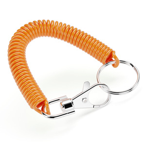 VENTE FLASH 2024 - Porte-clés en spirale rétractable en plastique, cordon en spirale en plastique, cordon élastique en spirale - Product Image 6