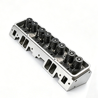 Culasse complète en aluminium 102-505 180cc Runner 64cc Chamber compatible avec moteur V8 SBC Small Block à essence, pièces de course robustes