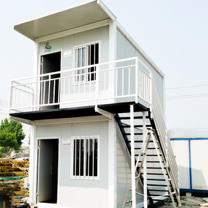 Contenedores de 20 pies de Bajo Costo, Casa Contenedor Portátil de 2 Pisos, Contenedor de Acero, Casas Prefabricadas - Product Image 2