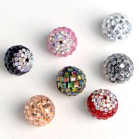 Perles de strass faites à la main en gros perles de bricolage fournisseur pour la fabrication de chaînes de sangle de stylo