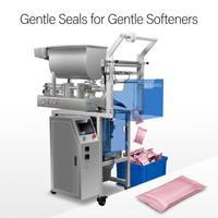 Machine d'emballage verticale automatique VFFS pour adoucissant textile en sachet, équipement de remplissage et de scellage pour liquides et conditionneurs de linge