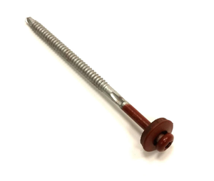 Paquete personalizado Tornillos autorroscantes para techos <span class=keywords><strong>de</strong></span> acero pintado <span class=keywords><strong>rojo</strong></span> Tornillos Wing Teks con arandela <span class=keywords><strong>de</strong></span> EPDM <span class=keywords><strong>Sello</strong></span> resistente a la intemperie - Product Image 3