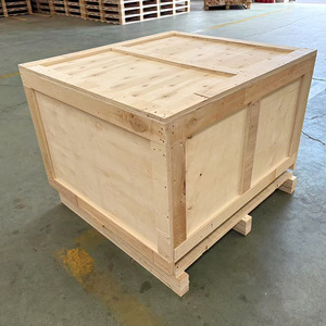 Caja de Madera Sólida para Logística, Personalizable, Resistente y Desmontable para Empaque y Envío - Product Image 1