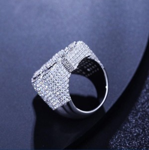 Moissanite VVS <b>Ring</b> Custom Moissanite <b>Ring</b> Moissanite Hip Hop <b>Ring</b> Moissanite <b>Ring</b> for <b>Men</b> Iced Out Moissanite <b>Ring</b> Diamond <b>Ring</b> - Product Image 2