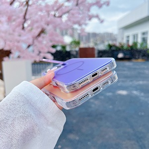 Gradient Điện Thoại Đầy Màu Sắc Trường Hợp Đối Với iPhone 13 14 15 16 Máy Ảnh Đứng Long Lanh Điện Thoại Di Động Trường Hợp Đối Với iPhone 16 Pro Max - Product Image 3