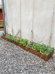 Bordure de jardin en acier Corten résistant aux intempéries - Product Image 4