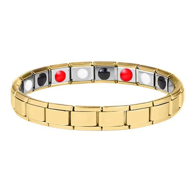 Gold - Red, White and Black