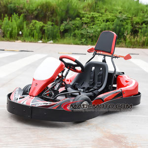 Original de fábrica 500W <span class=keywords><strong>Cross</strong></span> Karts 4 ruedas Asiento único Golf Buggy niños carreras eléctricas Go <span class=keywords><strong>Kart</strong></span> - Product Image 4