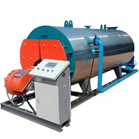 Caldera Industrial de Vapor a Gas y Petróleo de 3t/h, 2.1MW, Totalmente Automática, para Uso de Agua Caliente en Mataderos