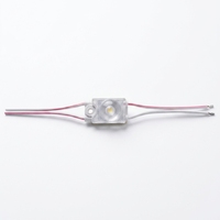 Светодиодный модуль 12В 0.5Вт SMD3030 водонепроницаемый для наружных вывесок