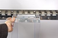 Rideau de porte en plastique PVC 3x300mm