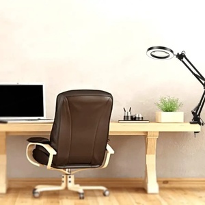 Lámpara de Mesa LED Moderna con Brazo Largo Plegable, 12W, Protección Ocular, Flexible, con Lupa 5X - Product Image 3