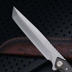 Cuchillo Táctico Personalizable Future Armor, Hoja de Acero Inoxidable de Alta Calidad, Funda de Madera y Plástico Industrial para Exteriores, DIY - Product Image 2