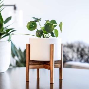 Petit <span class=keywords><strong>meuble</strong></span> <span class=keywords><strong>en</strong></span> <span class=keywords><strong>bois</strong></span> <span class=keywords><strong>pour</strong></span> le bureau Mini support à fleurs <span class=keywords><strong>en</strong></span> bambou Support <span class=keywords><strong>pour</strong></span> plantes <span class=keywords><strong>en</strong></span> <span class=keywords><strong>bois</strong></span> du milieu du siècle - Product Image 1
