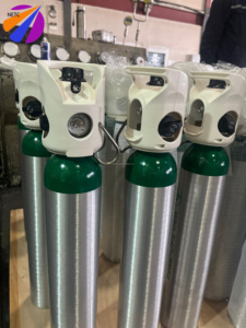 NETC 3,5L 200bar Aluminium-Sauerstofftanks für Krankenwagen Tragbarer Haushalts-Sauerstoffzylinder mit Integriertem Ventil - Product Image 3