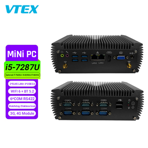 Núcleo sin ventilador industrial, Mini PC con módulo DDR4 3G 4G, ranura SIM, COM, Watchdog, arranque sin disco, Mini PC sin ventilador industrial - Product Image 1