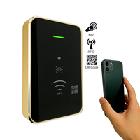 Lector de Códigos QR OSDP EV3 Personalizado, Lector de Tarjetas MF NFC RFID TCP Wiegand RS232 RS485, Control por Aplicación, Controlador de Acceso Biométrico IC de 13.56Mhz