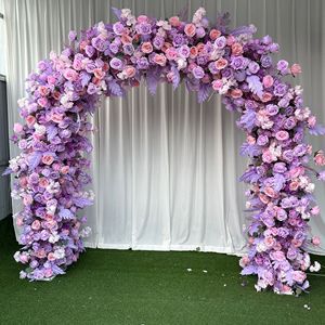 Arco Nuziale Personalizzato con Decorazioni Floreali e Palloncini, Supporto per Esposizione per Decorazioni Matrimoniali, Vendita Diretta dal Produttore - Product Image 4