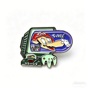 Pin de Solapa Personalizado con Diseño del Símbolo de Grecia, Sin Pedido Mínimo, Esmalte Suave, Metal Bañado en Oro - Product Image 4