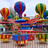 Manège Samba Balloon pour parc d'attractions, fête foraine extérieure, à vendre, capacité 24 personnes, 11,5 kW, 380 V/220 V