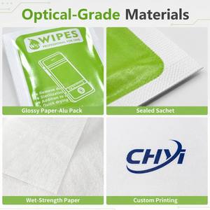 Lingettes optiques portables emballées individuellement, <span class=keywords><strong>kit</strong></span> de <span class=keywords><strong>nettoyage</strong></span> non abrasif pour lunettes, objectifs d'appareil photo, jumelles - Product Image 3