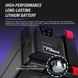 79 xe đạp Chim Ưng Pro 10000W đối thủ điện Dirt Bike 85kmh tốc độ tối đa 79 xe đạp nhanh Xe đạp điện - Product Image 3