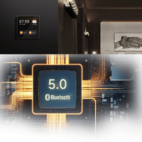 LTECH Smart Switch Gateway con Pantalla IPS de 4 Pulgadas, Panel de Control Inteligente para el Hogar, Automatización Doméstica Inteligente para Uso en Hoteles