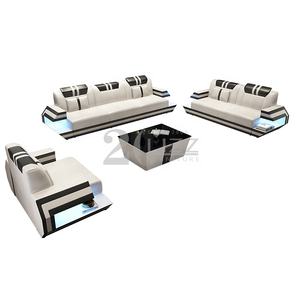 अमेरिका गर्म बेच कार्यात्मक सोफे का नेतृत्व किया, उच्च अंत घर फर्नीचर कमरे में रहने वाले स्मार्ट चमड़े के सोफे के साथ प्रकाश का नेतृत्व किया - Product Image 1