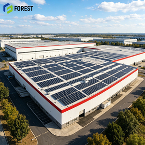 Construction de structures en acier pour entrepôts, usines préfabriquées, ateliers préfabriqués, construction de panneaux solaires - Product Image 1