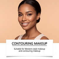 Fond de teint liquide multi-effets 3-en-1 Zephoco (pour peaux foncées) 30 ml, éclaircit la peau et unifie le teint, maquillage durable, peau lisse au quotidien