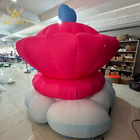 Ballon Mascotte LED Gonflable Personnalisé en Forme de Tasse à Thé, Fourniture Directe Usine, Idéal pour la Décoration d'Activités Commerciales en Bar