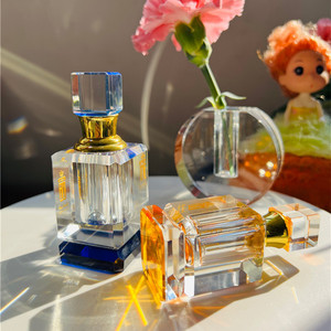 Elegantes Frascos <span class=keywords><strong>de</strong></span> Perfume, Botellas <span class=keywords><strong>de</strong></span> Vidrio <span class=keywords><strong>de</strong></span> Cristal Cuadradas <span class=keywords><strong>de</strong></span> Lujo para Aceite <span class=keywords><strong>de</strong></span> Perfume Attar, 3, 6, 12 ml - Product Image 4