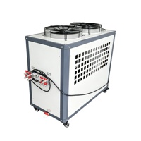 Enfriador de Agua de 10HP con Bomba de Paletas para Máquina de Moldeo por Inyección, Sistema de Refrigeración Industrial, Compresor Scroll