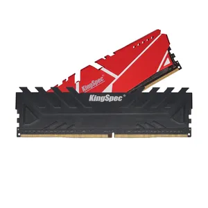 KingSpec热卖游戏DDR 3200兆赫内存散热器8gb 16gb DDR4电脑台式机3200内存ram带散热器