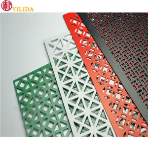 Round Hole Perforated Metal For Curtain Wall