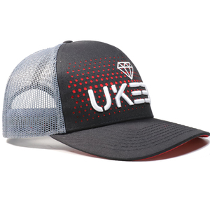 Gorras Personalizadas 60% Poliéster 40% Algodón con Logotipo Bordado en 3D, Gorra de <span class=keywords><strong>Running</strong></span>, Gorra Trucker de 5 Paneles con Malla - Product Image 5