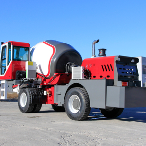 Self Loading Concrete <strong>Mixer</strong> with Automatic Loading System Hydraulic Drive Mobile <strong>Cement</strong> <strong>Mixer</strong> for Construction - Product Image 1
