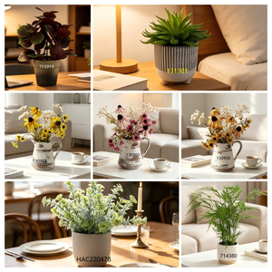 Árbol de Lavanda Artificial de 81 cm, Lavanda Esférica Artificial con Maceta de <span class=keywords><strong>Magnesia</strong></span>, Árbol Topiario para Decoración de Sala de Estar y Entrada - Product Image 6