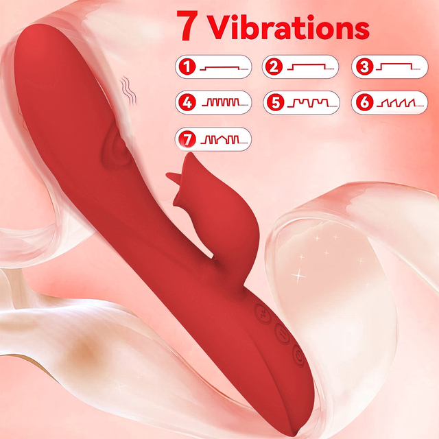 Yile Licking Pulse 3in1 Female Vibrator 7 Vibe 7 Double Tapping 7 Tongue Licking Modes USB Rechargeable Reseller Ready