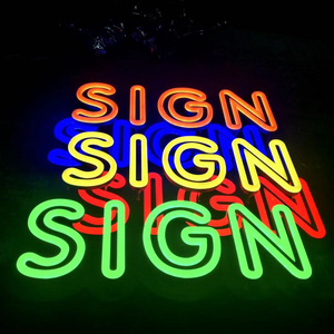 <span class=keywords><strong>Enseigne</strong></span> lumineuse colorée pour pub, <span class=keywords><strong>enseigne</strong></span> personnalisée multicolore, éclairage néon acrylique à 180 et 360 degrés, <span class=keywords><strong>enseigne</strong></span> LED illuminante en couleur - Product Image 3
