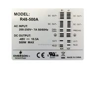 Nouveau module redresseur d'alimentation pour télécommunications R48-500A 48V 12A 500W, connecteur d'entrée IEC 320-C20 200-250V, autonomie de 2 minutes