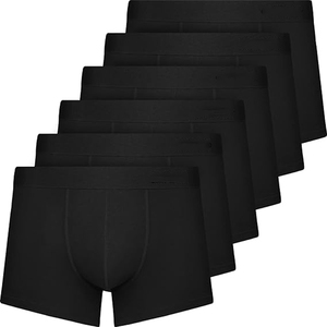 <span class=keywords><strong>Boxer</strong></span> da <span class=keywords><strong>Uomo</strong></span> in <span class=keywords><strong>Cotone</strong></span> Morbido e Traspirante, Slip <span class=keywords><strong>Senza</strong></span> <span class=keywords><strong>Cuciture</strong></span> a Metà Coscia - Product Image 1