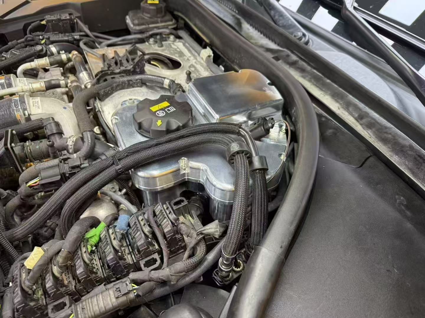 bmw e90 aluminum expansion tank