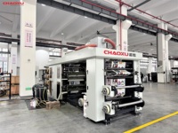 Machine d'impression flexographique automatique à grande vitesse de type empilable 150 m/min pour boîtes en carton, sacs en plastique et sacs en papier