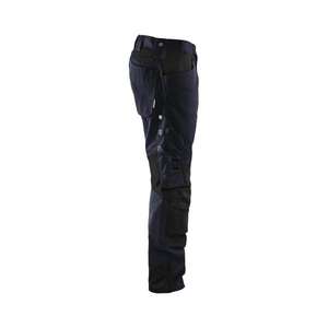 BLAKLADER - 155618608699D104 <b>Trousers</b> without nail pockets Dark navy/<b>Black</b> - EAN 7330509764640 WORK <b>TROUSERS</b> <b>CARGO</b> WORK <b>TROUSERS</b> - Product Image 4