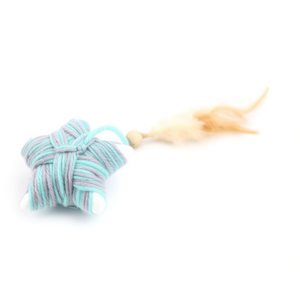 Yommy Star Feather <b>Cat</b> <b>Toy</b> 5.5Cm <b>Interactive</b> Play For <b>Cats</b> - Product Image 2