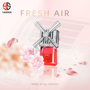 Custom Car Logo Vent Clip Perfume Diffuser Windmill Style Car <strong>Air</strong> <strong>Freshener</strong> for <strong>BMW</strong> Benz Audi - Product Image 2
