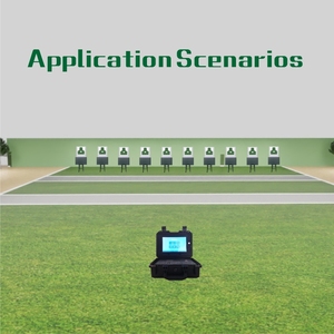 Sáng tạo thép ngoài trời chụp mục tiêu hệ thống thời gian thực hiển thị dữ liệu bằng giọng nói nhanh chóng chụp Phụ Kiện Làm bền EVA - Product Image 2